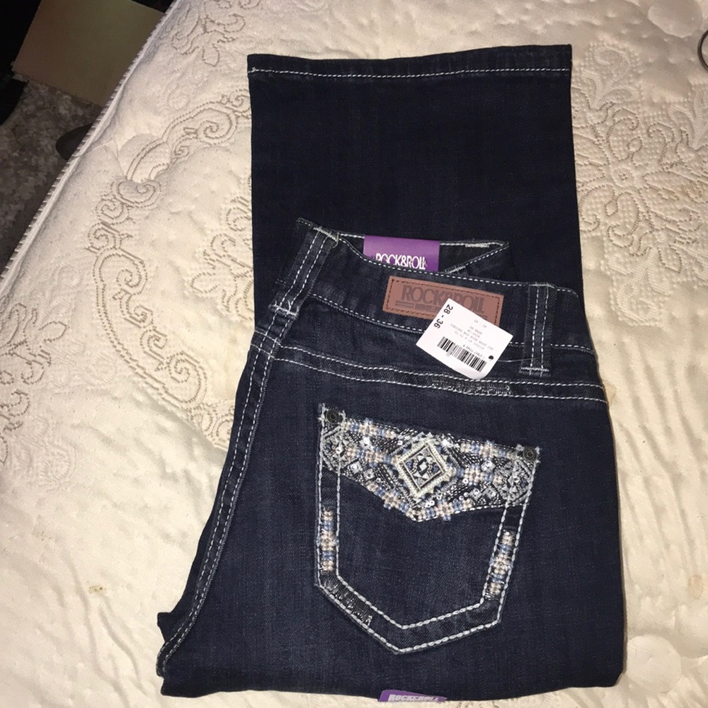 Rock and Roll cowgirl jeans